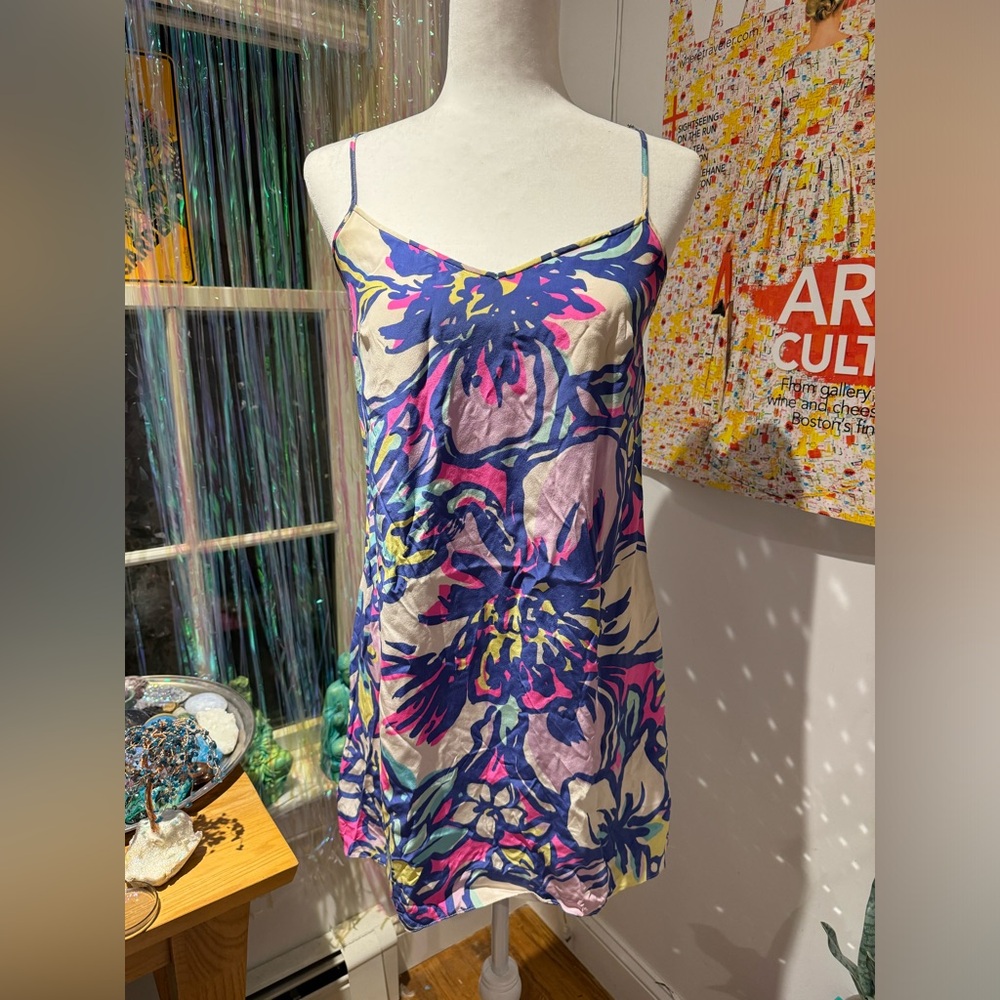 Lilly Pulitzer purple floral dress